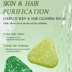 Herbal Shampoo Bar Platycladus Extract For Oily Scalp 128g