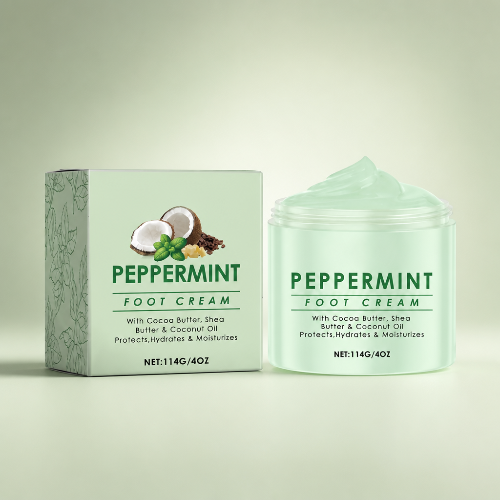 Peppermint Moisturizing Foot Cream