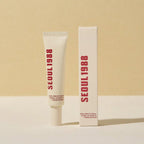 SEOU 1988 eye cream tube and packaging on a beige background