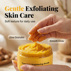 Sea Salt Body Scrub With Turmeric And Jojoba Oil