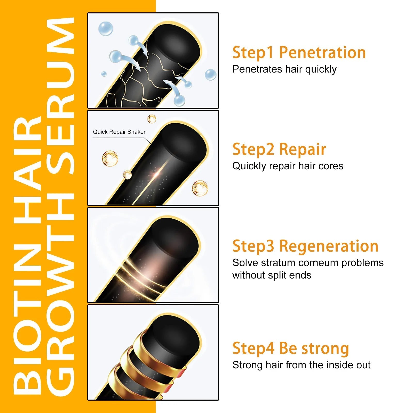 Biotin Scalp Spray Leave In For Thinning Hair 30ml