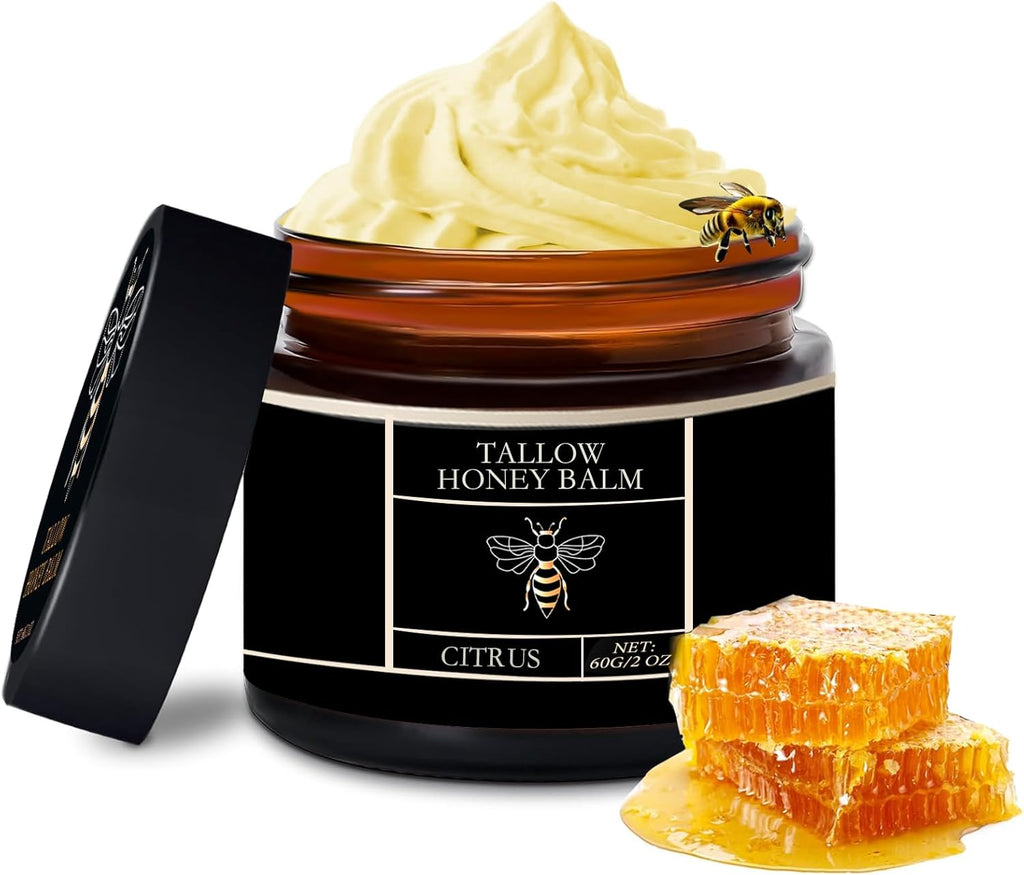 Beef Tallow Honey Moisturizing Cream