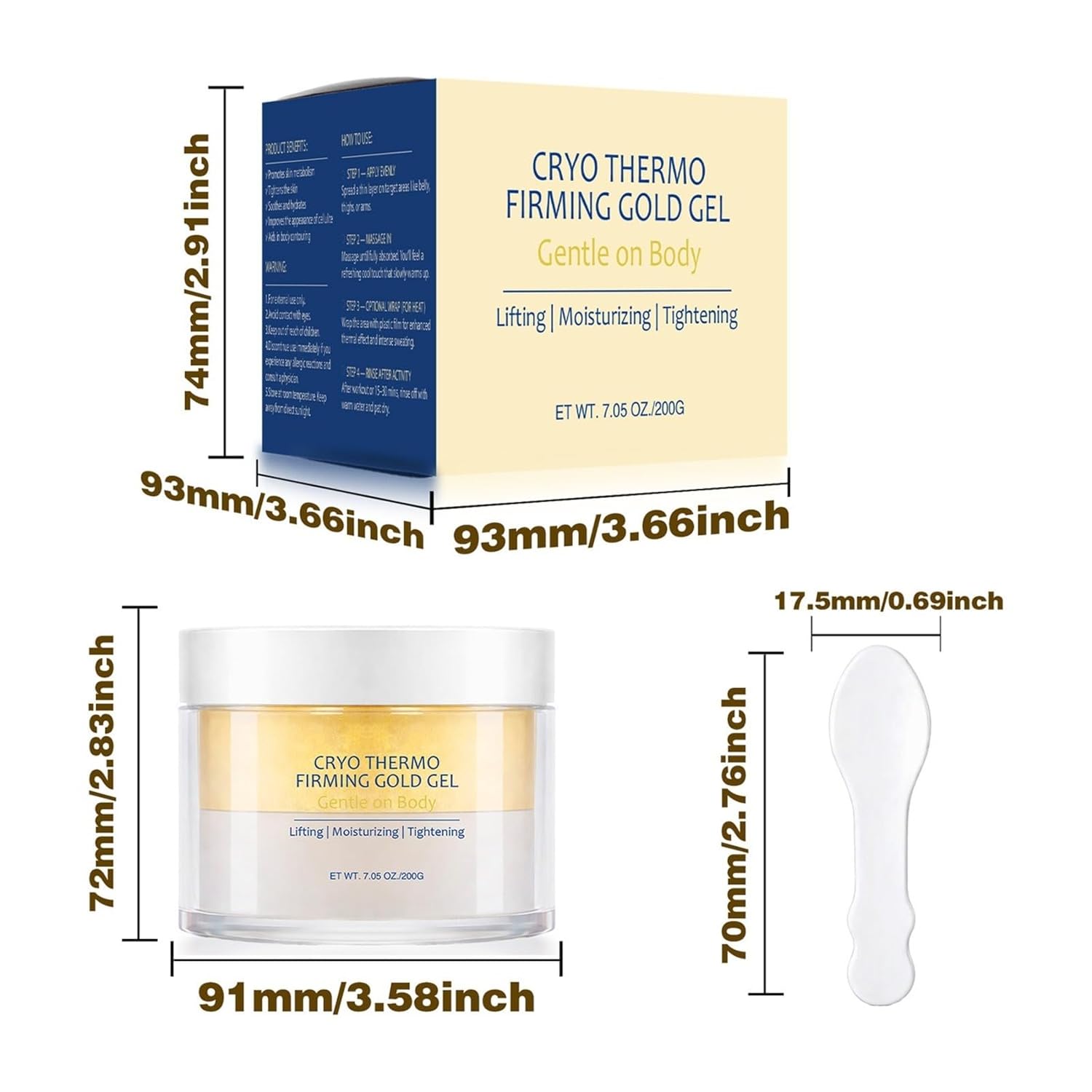 Cryo Thermo Firming Gold Body Gel