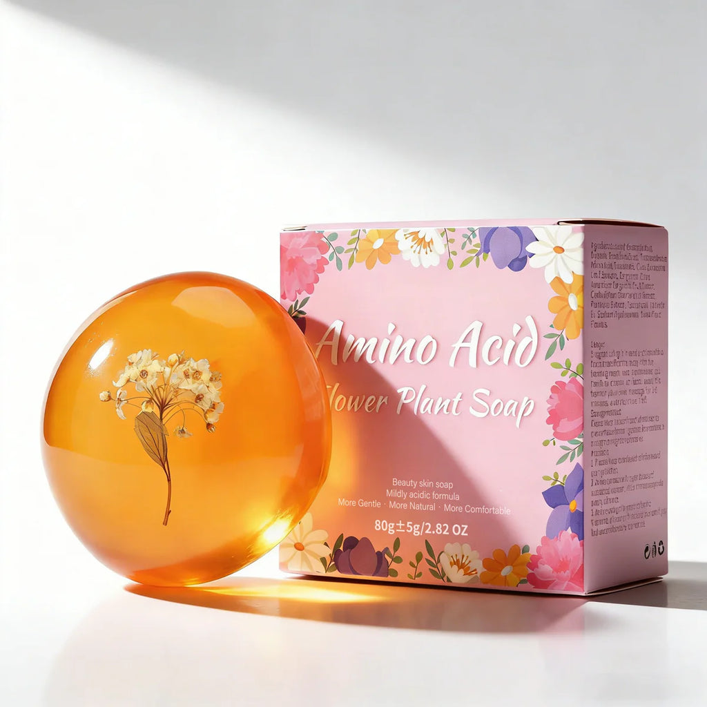 Natural Soap Bar Amino Acid Moisturizing Brightening 80G