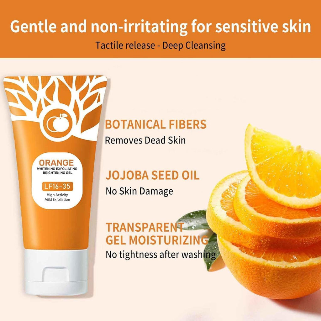 Orange Exfoliating Gel Face Scrub