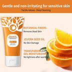 Orange Exfoliating Gel Face Scrub