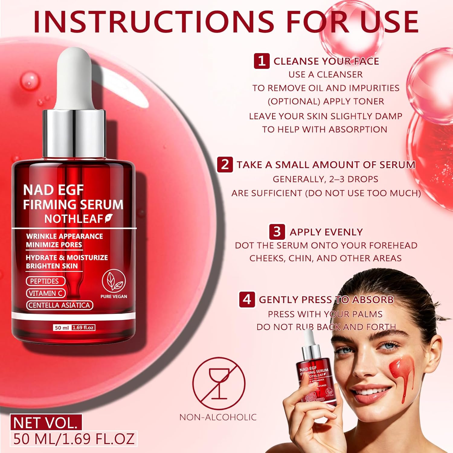 Vitamin C Anti-Aging Hydrating Peptide Face Serum