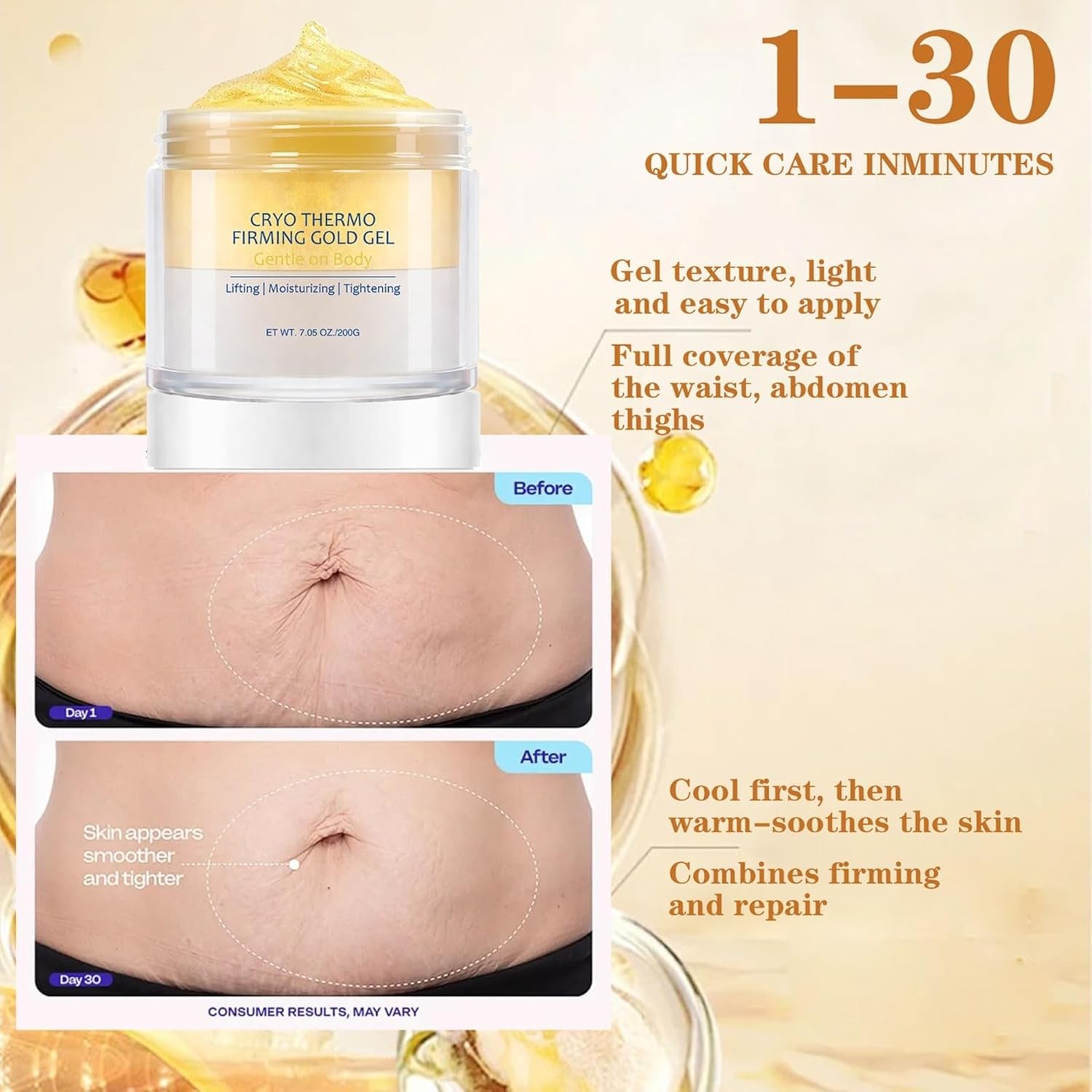 Cryo Thermo Firming Gold Body Gel