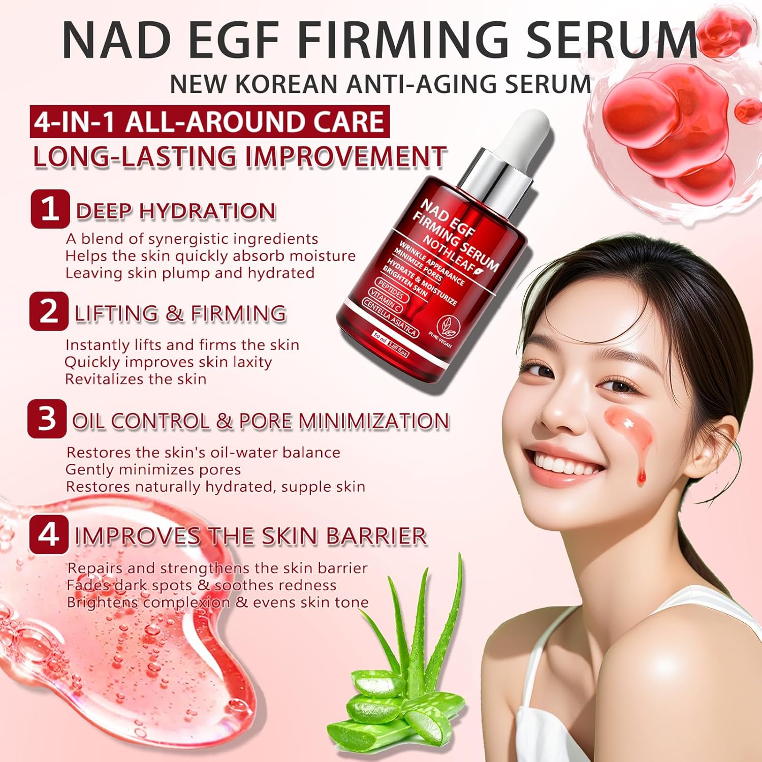 Vitamin C Anti-Aging Hydrating Peptide Face Serum
