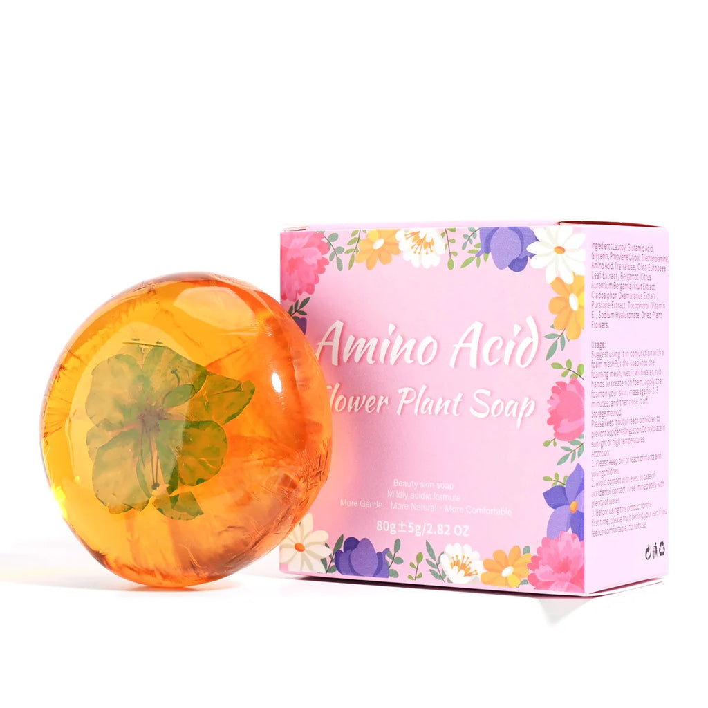 Natural Soap Bar Amino Acid Moisturizing Brightening 80G