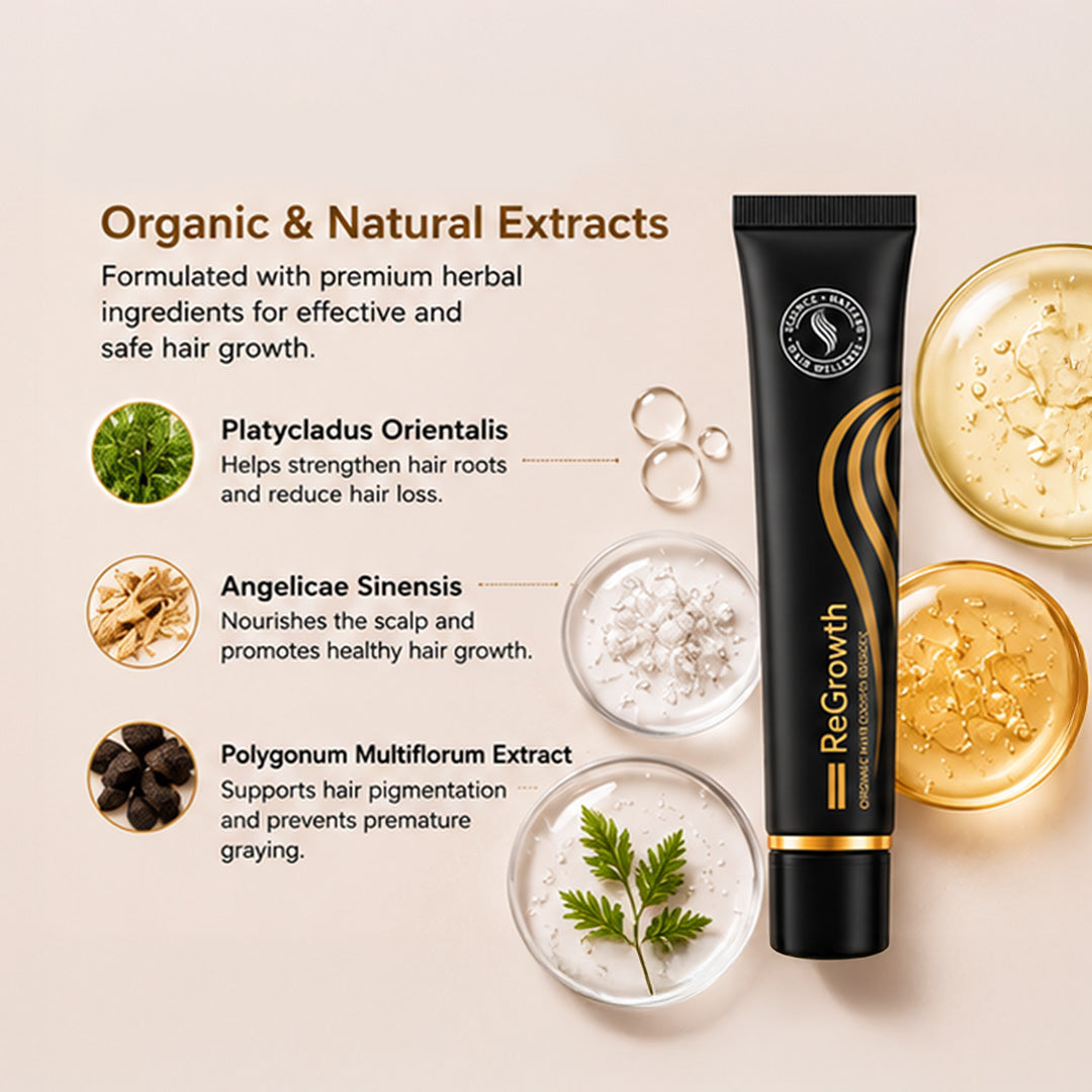 Natural Bio Hair Growth Serum Roller