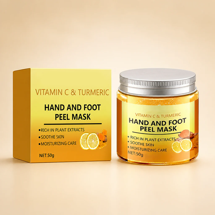 Vitamin C and Turmeric Hand and Foot Wax Mask
