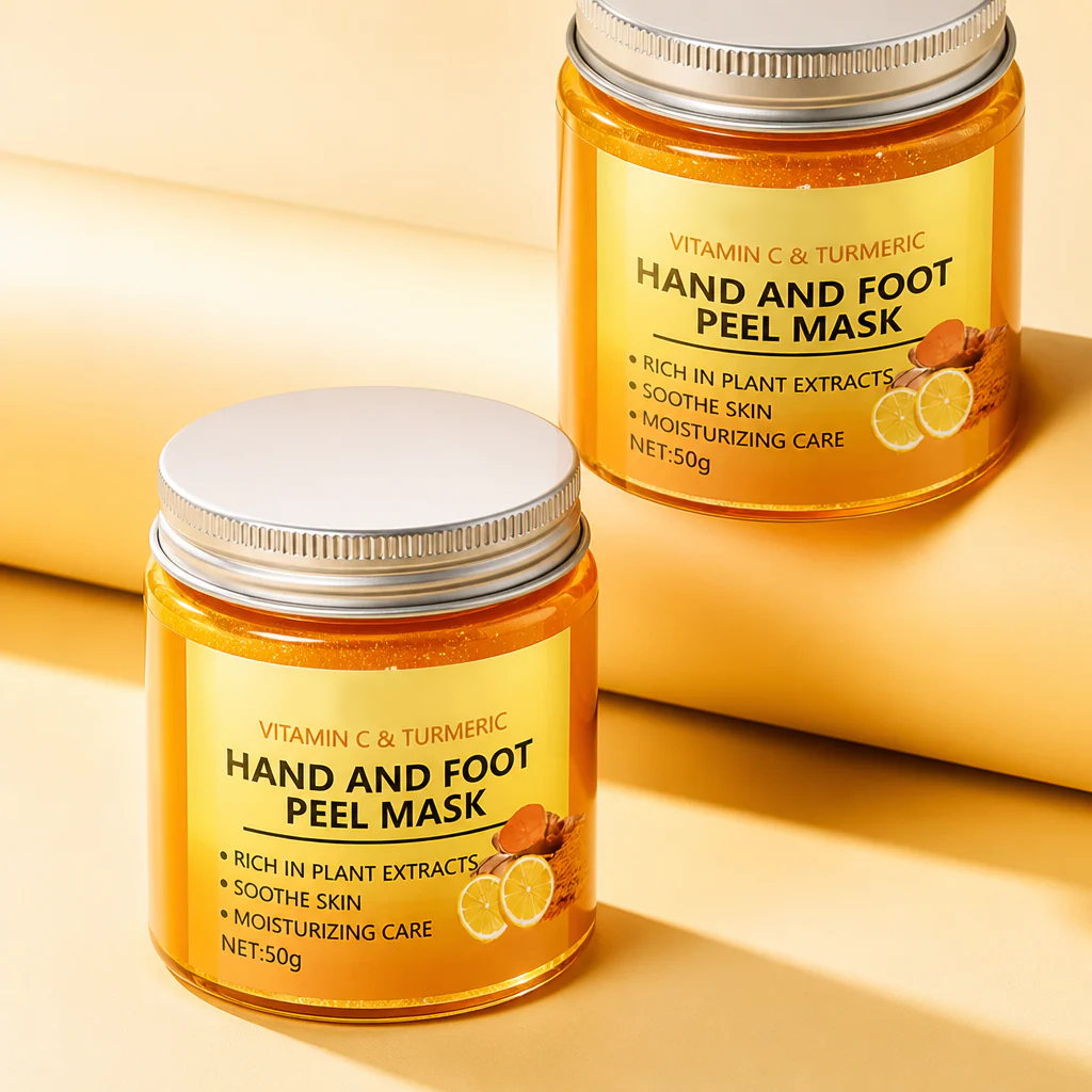 Vitamin C and Turmeric Hand and Foot Wax Mask