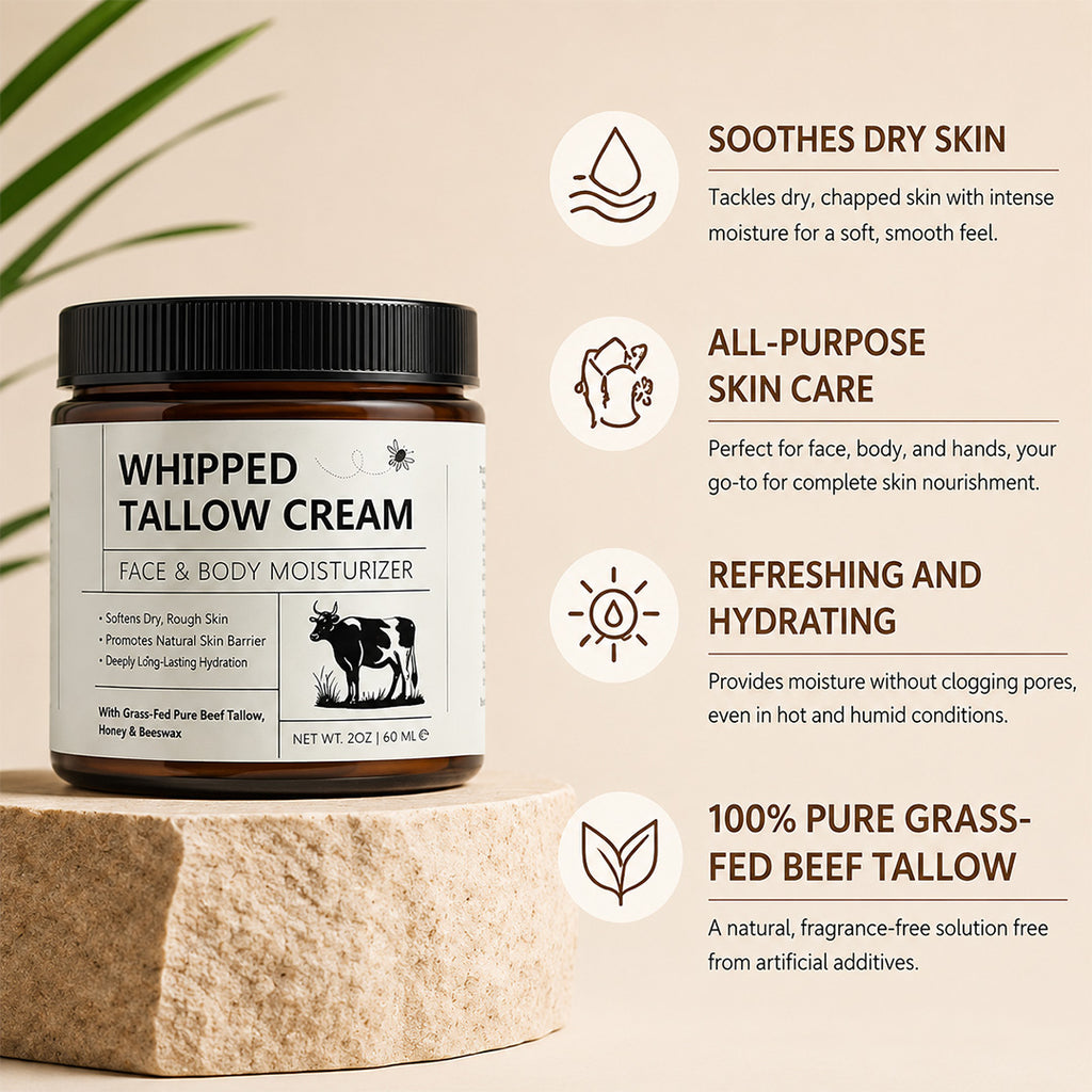 Nourishing Whipped Tallow Body Cream