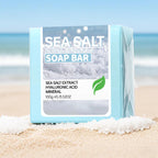 Sea Salt Soap Hyaluronic Acid Hydrating Bar For Dry Skin