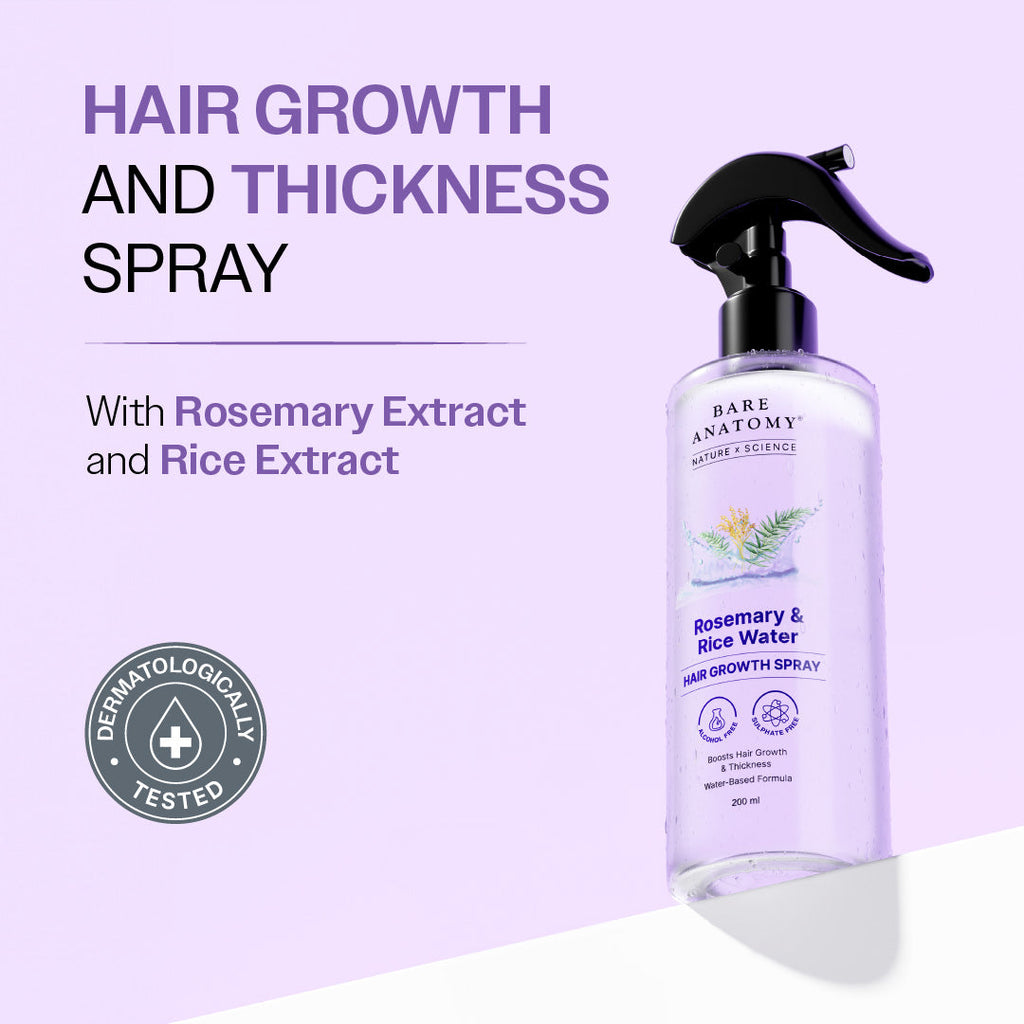 Rosemary Rice Water Hair Growth & Thickness Spray 200ml