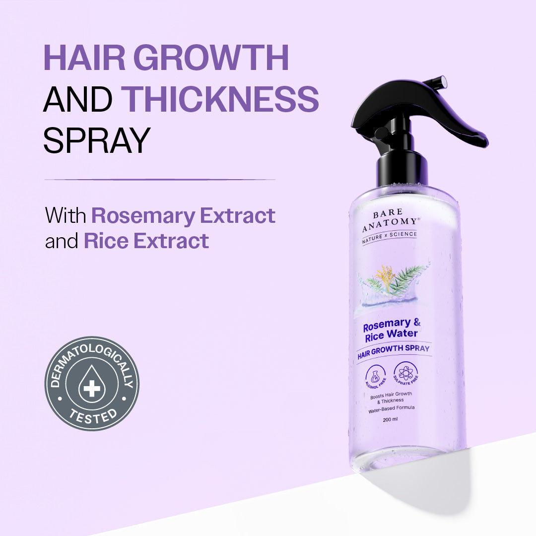 Rosemary Rice Water Hair Growth & Thickness Spray 200ml