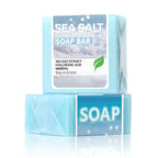 Sea Salt Soap Hyaluronic Acid Hydrating Bar For Dry Skin