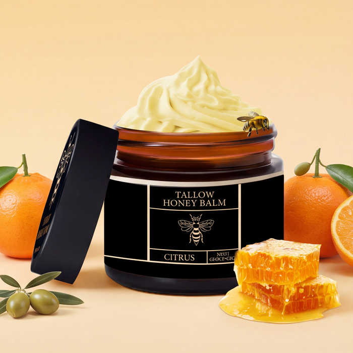 Beef Tallow Honey Moisturizing Cream