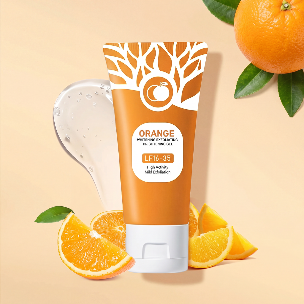 Orange Exfoliating Gel Face Scrub