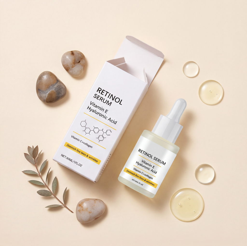 Retinol Anti-Aging Face Serum for Smooth Radiant Skin