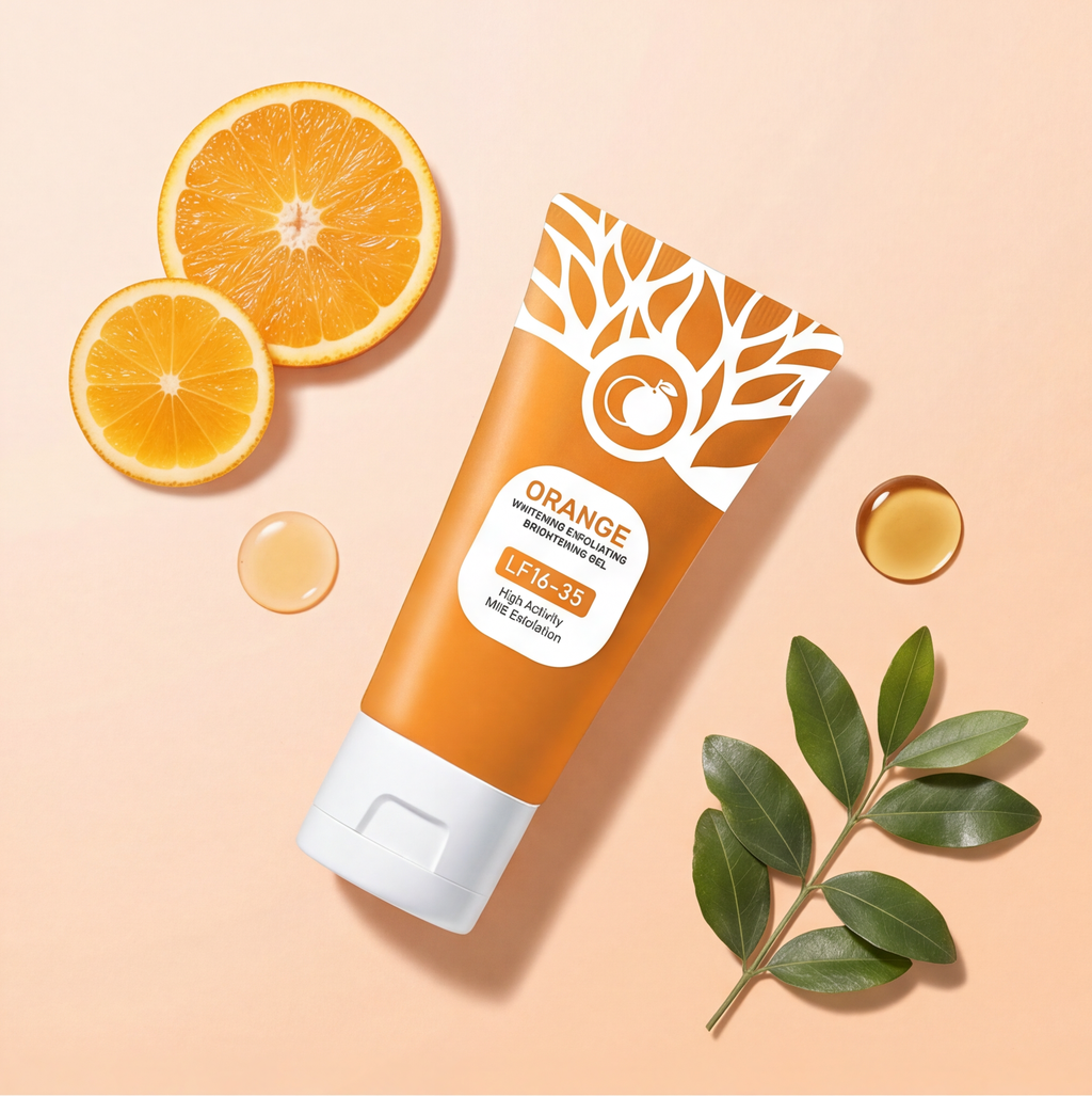 Orange Exfoliating Gel Face Scrub