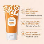 Orange Exfoliating Gel Face Scrub
