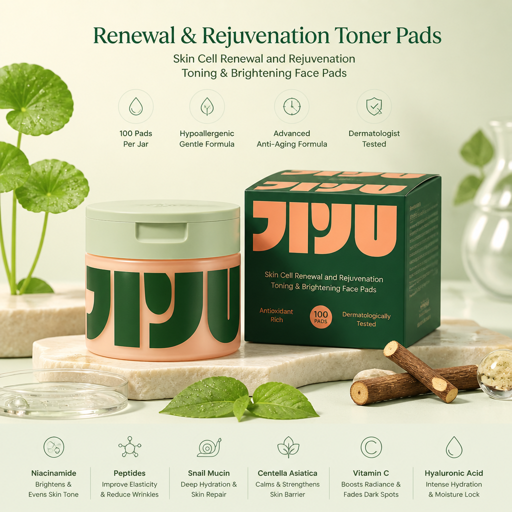 Anti-Aging Facial Toner Pads