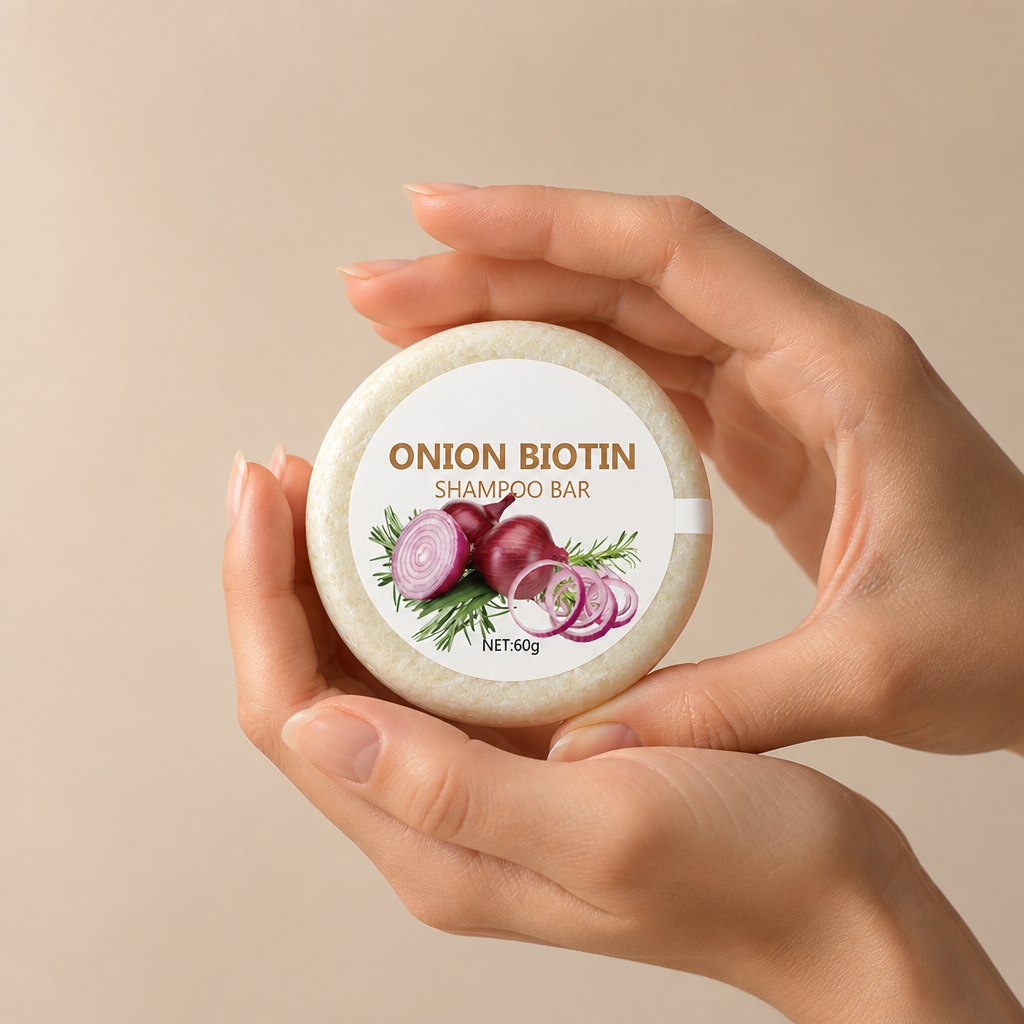 Onion Biotin Shampoo Bar